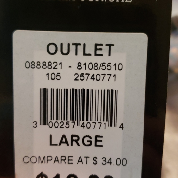 tank top zipper detail in back - Picture 2 of 2